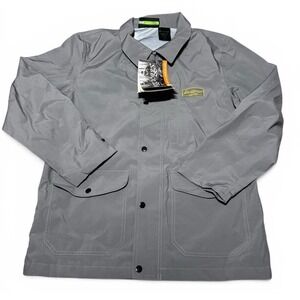 NWT Frogg Toggs Pilot Field Coat Gray Rain‎ Jacket Men's Small